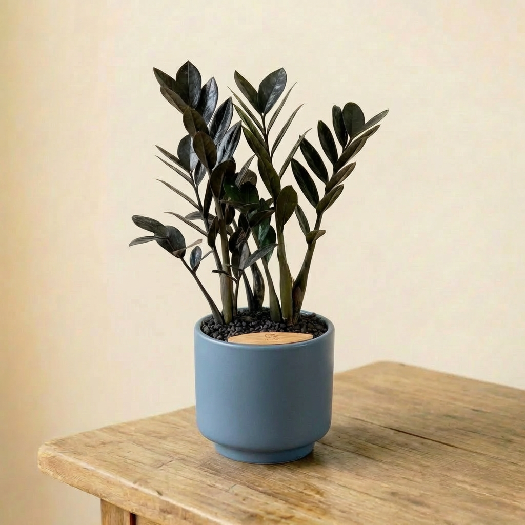 ZZ Plant in Haku pot