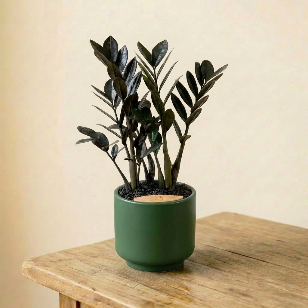 ZZ Plant in Haku pot