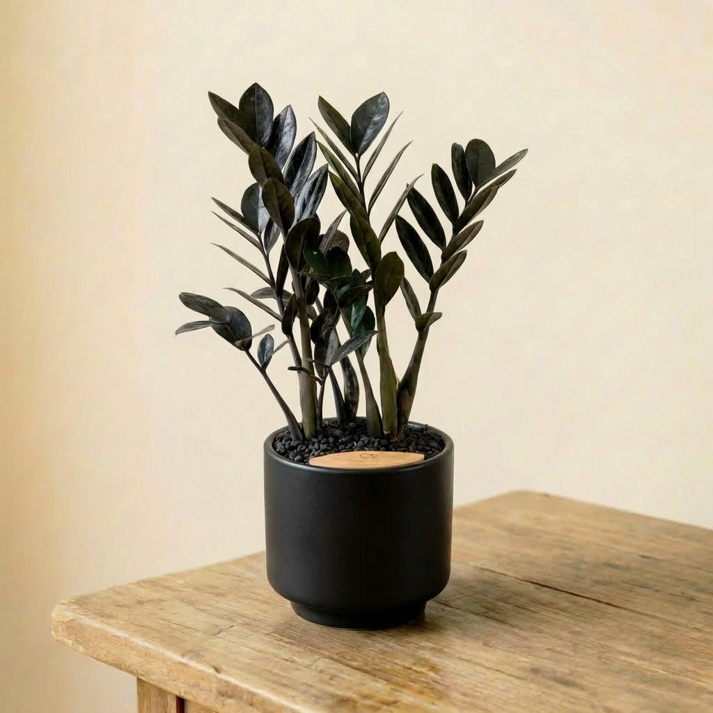 ZZ Plant in Haku pot
